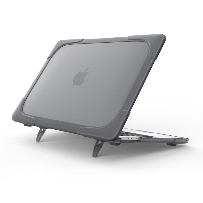 Протиударна накладка BlackPink для MacBook Air 2018-2020 Пластиковий, Фіолетовий (Серый)