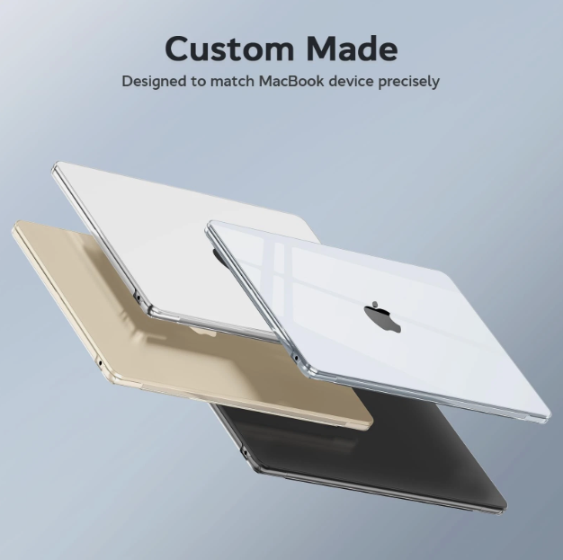 Чохол накладка для MacBook Pro 16 ( 2485 ) Пластиковий (Прозорий)