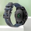 Силіконовий ремінець для Garmin Fenix 7X / 6X / 5X (26 мм) (Темно-синій (графітовий))