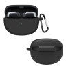 Силиконовый защитный чехол для Bose Ultra Open Earbuds с карабином (Black)