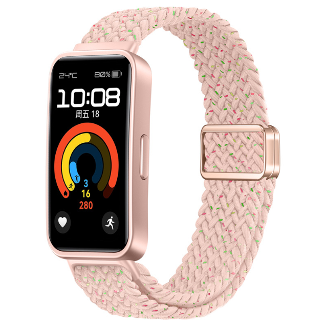 Ремінець для браслета Huawei Band 8/Huawei Band 9 (Pink / Marine Green)